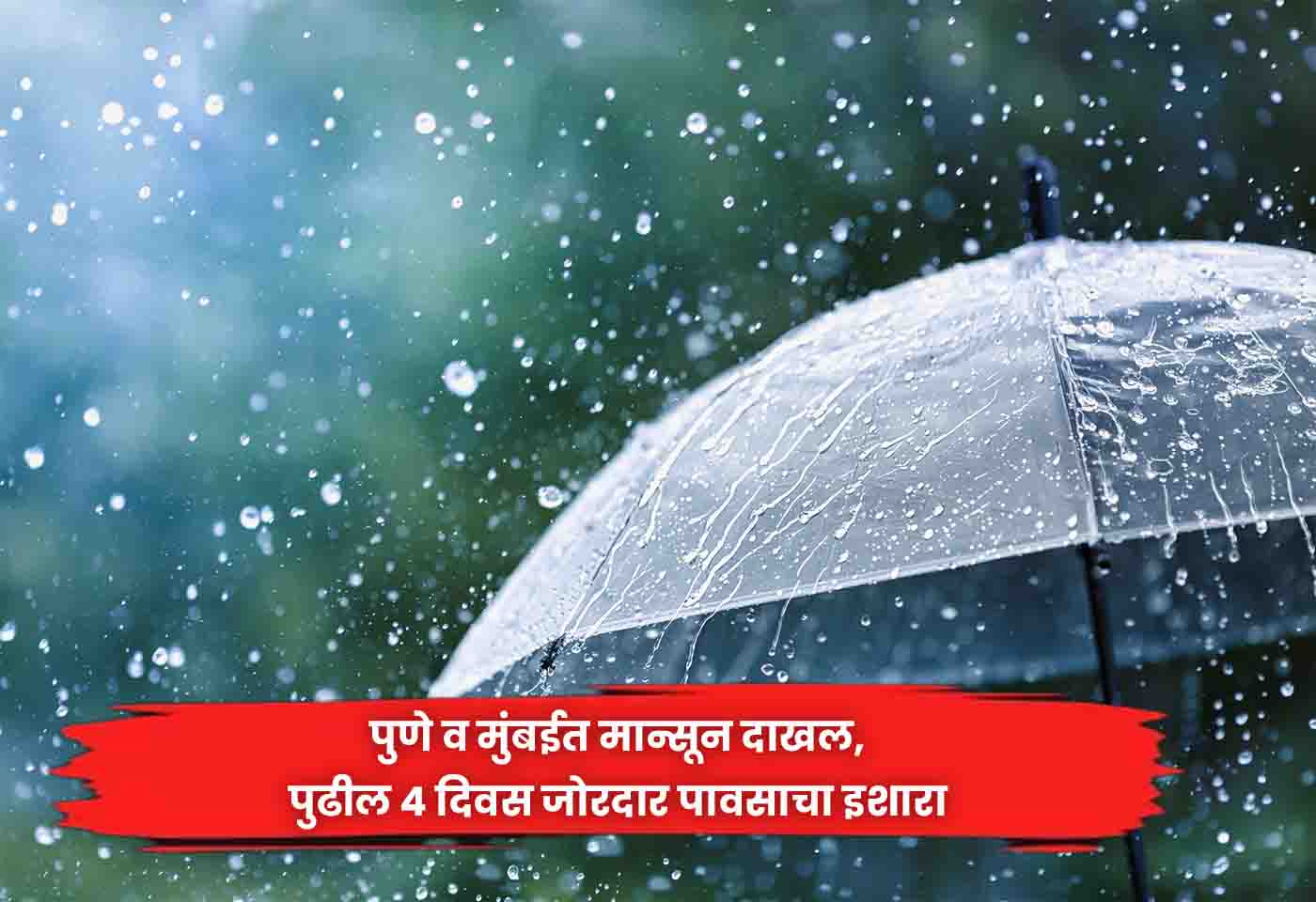 Monsoon arrives